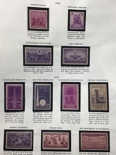 US 1936-1946 VF MNH & H Lot Complete Sets An Singles, (W50) - Picture 2 of 5