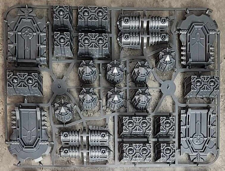 Necrons Power Cells Doors Scenery - Pariah Nexus - Kill Team