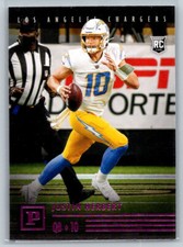 2020 Chronicles Justin Herbert #PA-3 Rookie Card Pink RC Los Angeles TC3032