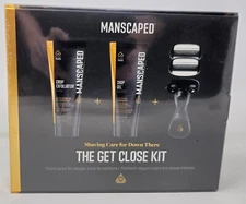 Manscaped The Get Close Men's Razor Package SEALED ID:GETCLSKIT- Free Shipping N