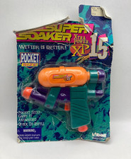 Larami Super Soaker XP 15 Xtra Power Water Gun Pocket Size 1997