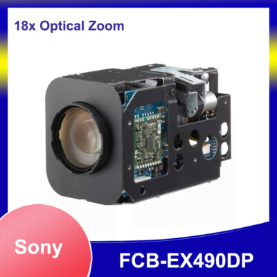 Sony FCB-EX490DP Color CCD Camera 18x optical zoom Camera Module New
