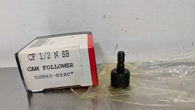 McGill CF 1/2 N SB Cam Follower 0.5'' Roller OD 0.344'' Roller Wide x 0.5'' Stud...