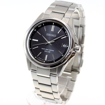 SEIKO SELECTION watch solar radio wave SBTM241 Made in Japan Men's | eBay