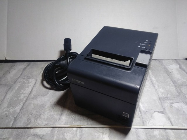 Epson M249A TM-T20 USB Point of Sale Thermal Printer Power Cable Tested | eBay