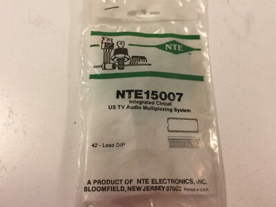 (1) NTE NTE15007 Integrated Circuit TV Stereo Multiplexing Decoder | eBay