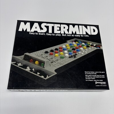 MASTERMIND Board Game Pressman New SEALED