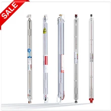 OMTech CO2 Laser Tube 40W, 60W, 80W, 100W, 130W, 150W for Laser Engraver Cutter