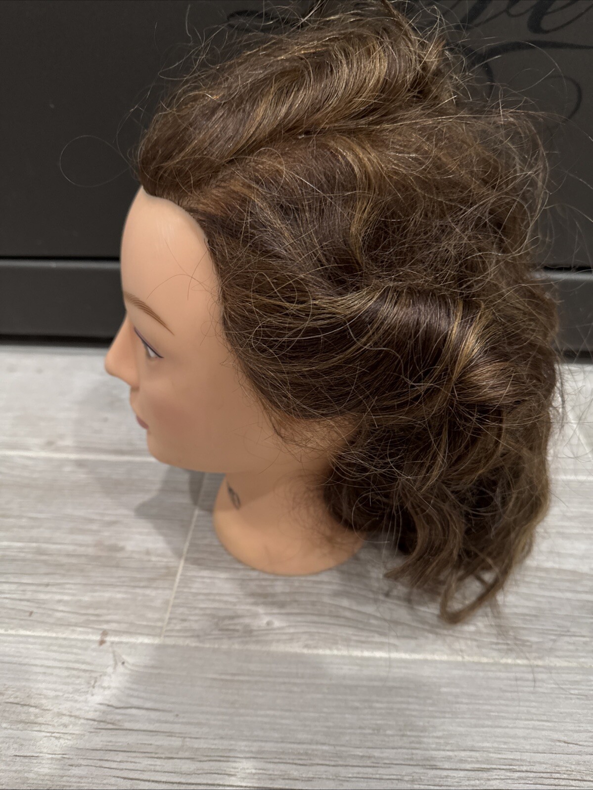 HairArt Professional Mannequin Head Hair Cut Model Practice Styling Training