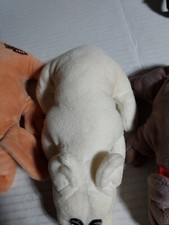  4 POUND PUPPIES PUPPY Lot Plush toy TONKA 1985, VGC. 7 Inch,