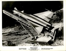 LD395 1969 Original Photo "DESTROY ALL MONSTERS" SCI-FI FILM SPACE ROCKET LAUNCH