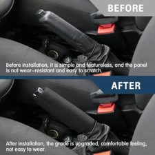 Handbrake Cover Gear Shift Knob Cover, Comfortable Grip Silicone handbrake for M