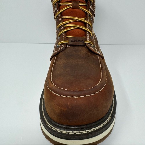 KEEN Men's Cincinnati 90 Degree 6” WP Heel Boots Carbon Fiber Toe Tuscan Red New - Picture 14 of 16
