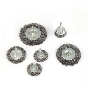 6 pcs All Drill Wire Wheel /& Cup Brush kit