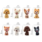 Puppy Dog Bobblehead Detailed resin carved figure