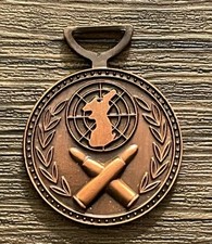 Vintage KOREAN WAR SERVICE MEDAL Mini Miniature Size REPUBLIC OF SOUTH KOREA