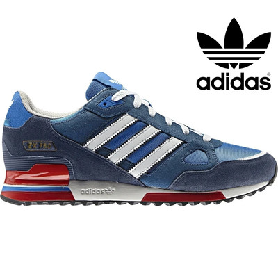 2021 Genuine Adidas Originals ZX 750 ® ( Men Sizes UK:7 - 12 ) Royal Blue |  eBay
