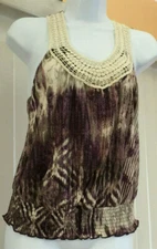 XHILARATION WOMENS SLEEVELESS TOP SHIRT SIZE M