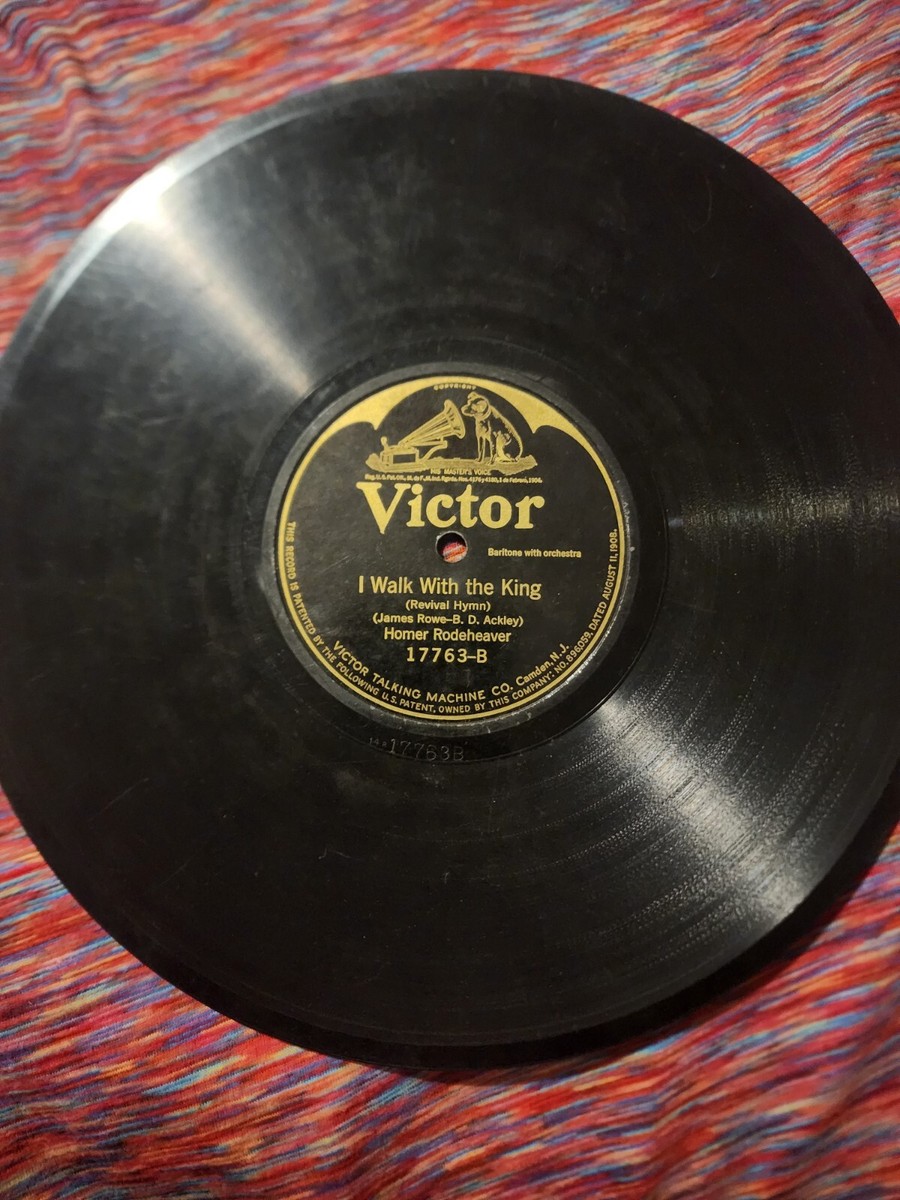 Rare 78 RPM Records- Patented. Read For Titles. Victor