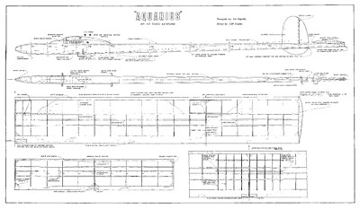 WASSERMANN SEGELFLUGZEUG MODELLPLAN