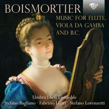 VIOLA DA GAMBA DE BOISMORTIER:MUSIC FOR FLUTE - UMBRA LUCIS ENSEMBLE/+ CD NEU