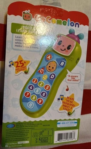 TOTALMENTE NUEVO JUGUETE COCOMELON PRENSA Y APRENDE A DISTANCIA - ¡APRENDE COLORES Y NÚMEROS DE ABC'S 123! - Imagen 7 de 7