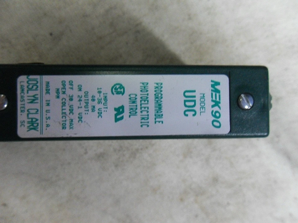 Control fotoeléctrico Joslyn Clark MEK90 UDC Foto 2 de 3