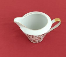 Milchk&auml;nnchen Porzellan Neuerer Porzellan Bavaria Qualit&auml;t Goldblumen Dekor.