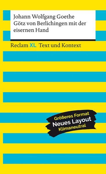Thumbnail - Götz Von Berlichingen Mit Der Eisernen Hand. Textausgabe Mit Kommentar