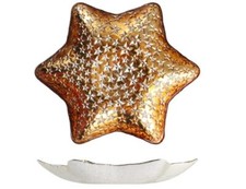 Centrotavola goldcosmo cm 32,5 cm oro Natale