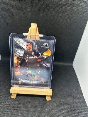 2016 Topps Apex Autogramm Fabian Espindola #78 Autogramm