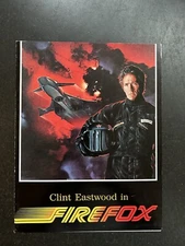 FIREFOX Film SCREENING PROGRAM--w/CLINT EASTWOOD--1982 (2-pp., 4-sided) VG shape