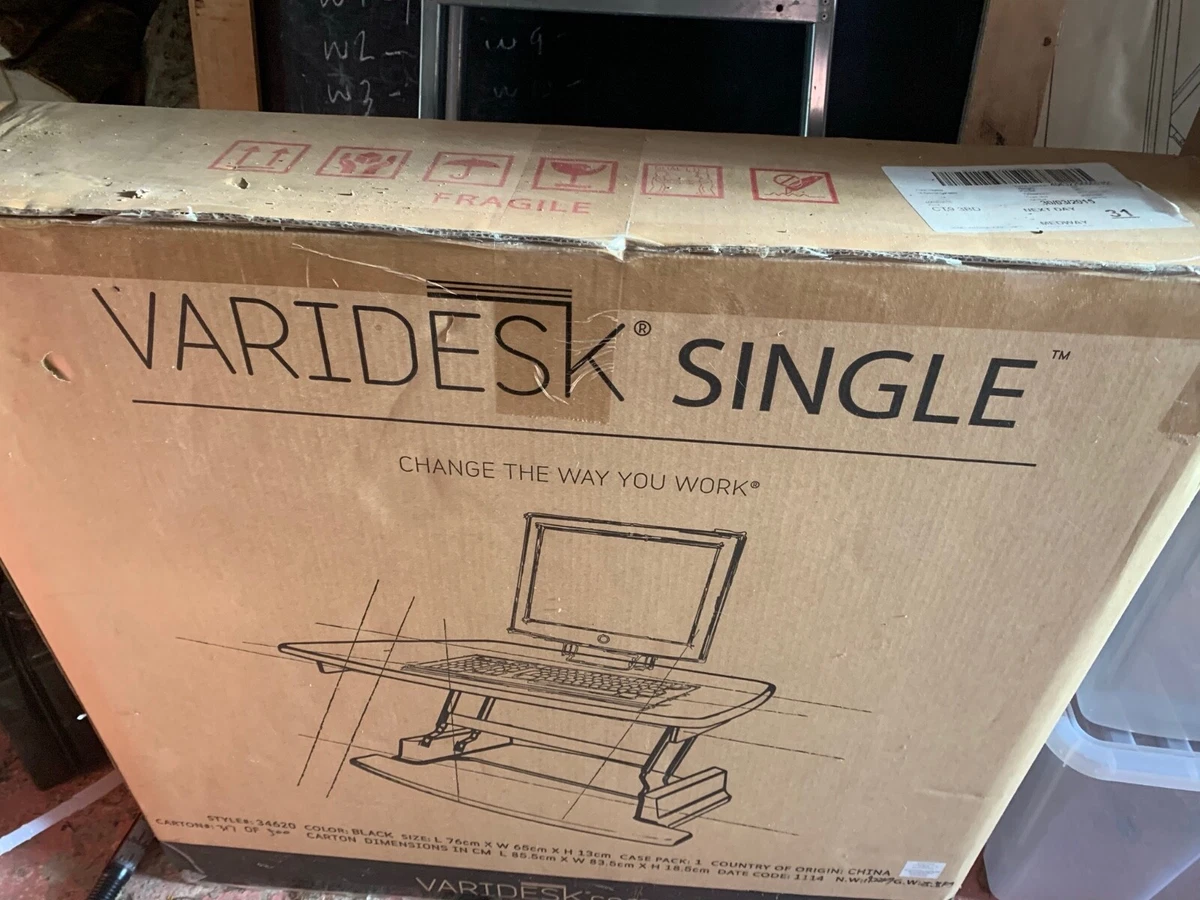 Standing Sitting Desk Converter Varidesk Single 34620 by