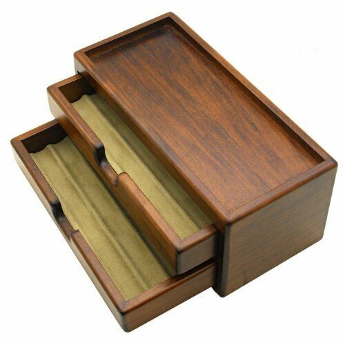Toyooka Craft Wooden Box of Fountain Pen case from Japan F/S Toyooka Craft Wooden Box of Fountain Pen case from Japan F/S