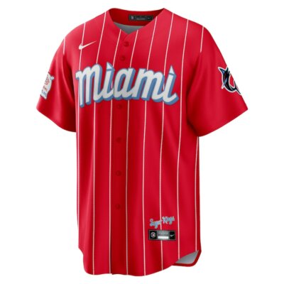 Miami Marlins Nike City Connect Jersey Sugar Kings Men's 2024 MLB MIA 305  New