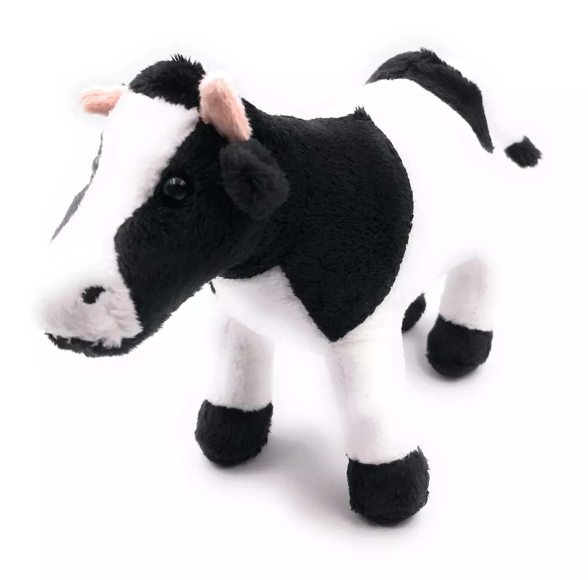 Cow soft toy white black sale