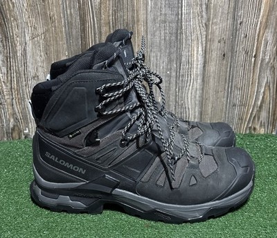 Salomon Quest 4 Element GTX Hiking Boots, Men's 12.5 (Magnet Black