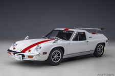 1/18 Lotus Europa Special White "The Circuit Wolf" Model Car By Autoart 75396