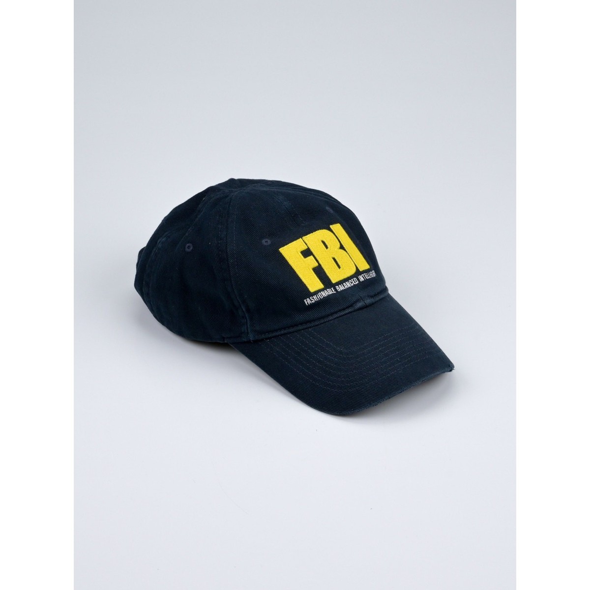 Balenciaga FBI Hat Navy - Size Large | eBay