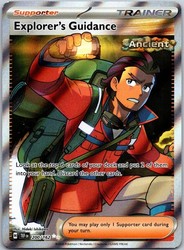 Explorer's Guidance 200/162 Temporal Forces Ultra Rare Full Art Holo