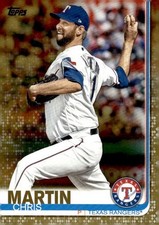 2019 Topps Gold #357 Chris Martin 2005/2019 Texas Rangers