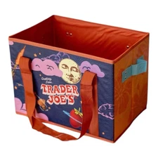Trader Joe’s Stand Up Collapsible Tote Bag Brand New With Tag Limited Edition