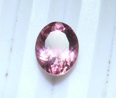 Natürlicher Pink Turmalin Loos Gem Stein Oval Facettiert 1,8 Cts