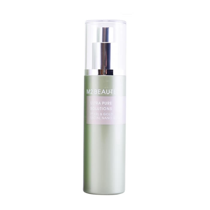 M2 Beauté Ultra Pure Solutions Pearl & Gold Facial Nano Spray 75ml - Immagine 2