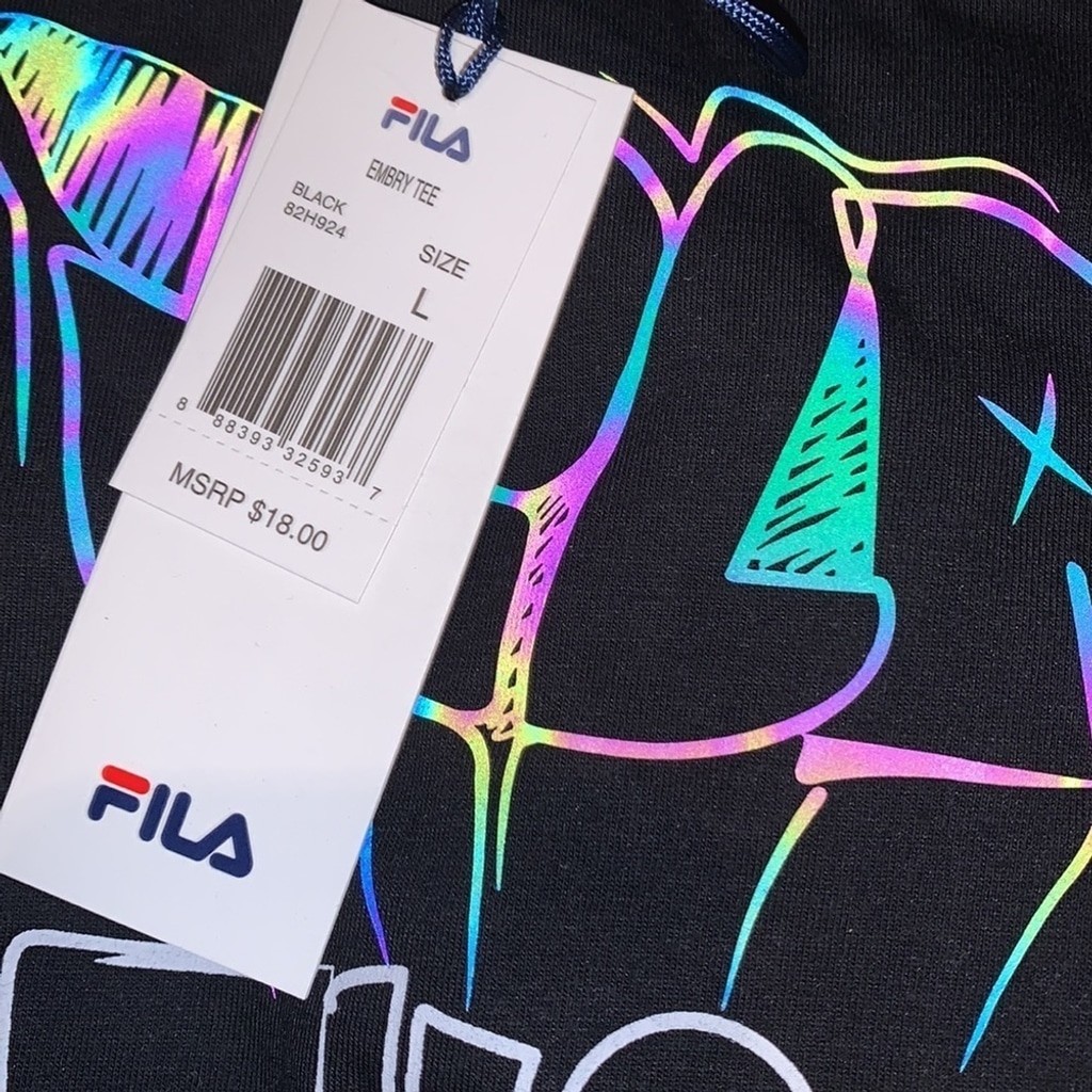Fila Heritage big boy short sleeve crew neck graphic t shirt image 7