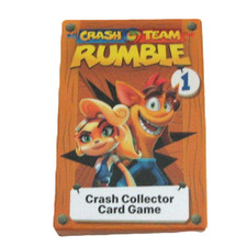 2023 McDonalds Happy Meal Toy Crash Team Rumble Collector Card Game New 1