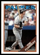 1988 Topps Tim Flannery San Diego Padres #513