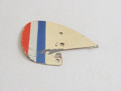 Meccano Flugzeug Konstrukteur Heckflosse/Ruder creme/rot/weiß/blau einige Gebrauchsspuren