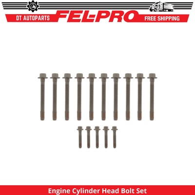 For 2004-2008 Chevrolet Silverado 2500 HD 6.0L Eng Cylinder Head Bolt Set FelPro