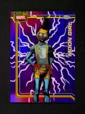2026 Topps Chrome Marvel Comics Moon Girl #138 Purple Shimmer Refractor /75